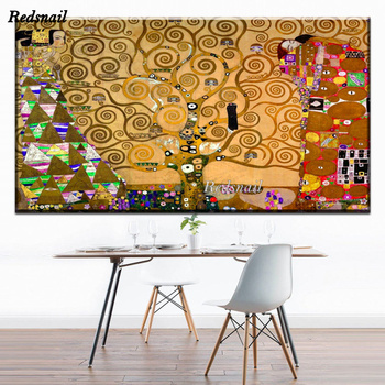 large 5D DIY Diamond Painting Gustav Klimt Tree Of Life Full Drill Rhinestone Patterns mosaic Embroidery Home Decor EE1060